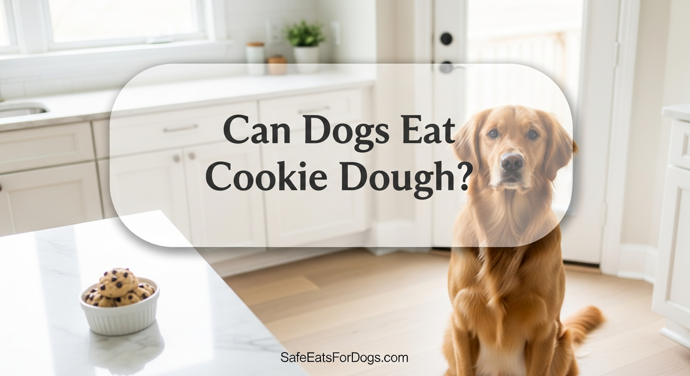 Can Dogs Eat Cookie Dough? Dangers & Emergency Vet Action