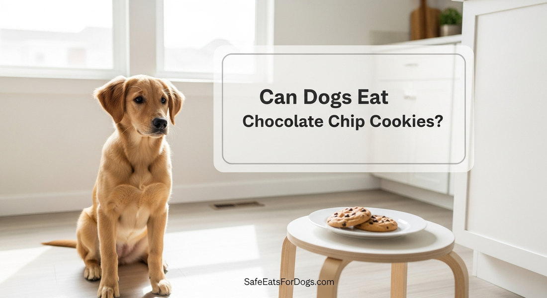 Can Dogs Eat Chocolate Chip Cookies? No, They Are Toxic