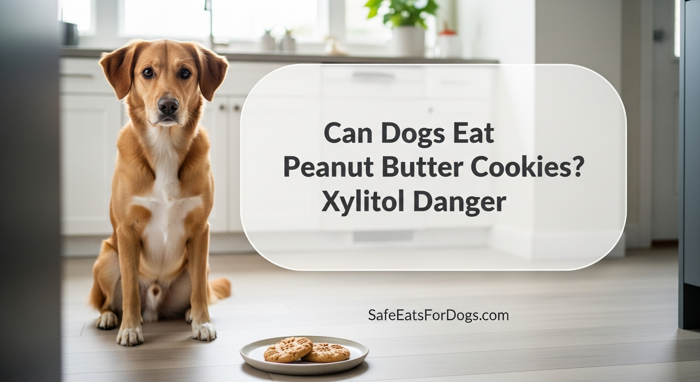 Can Dogs Eat Peanut Butter Cookies? Xylitol Danger