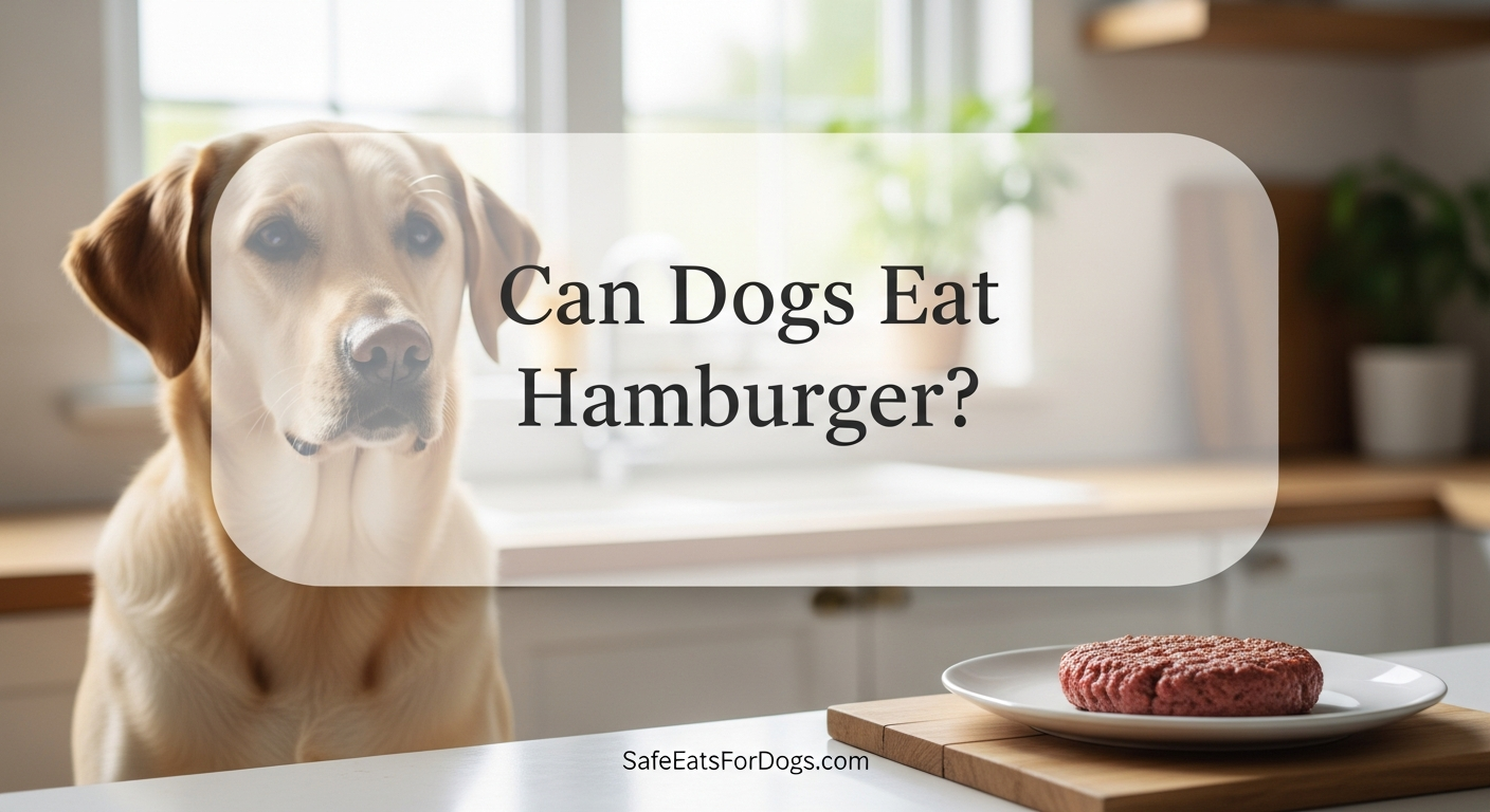 Can Dogs Eat Hamburger? Safety, Risks, and Triage Guide