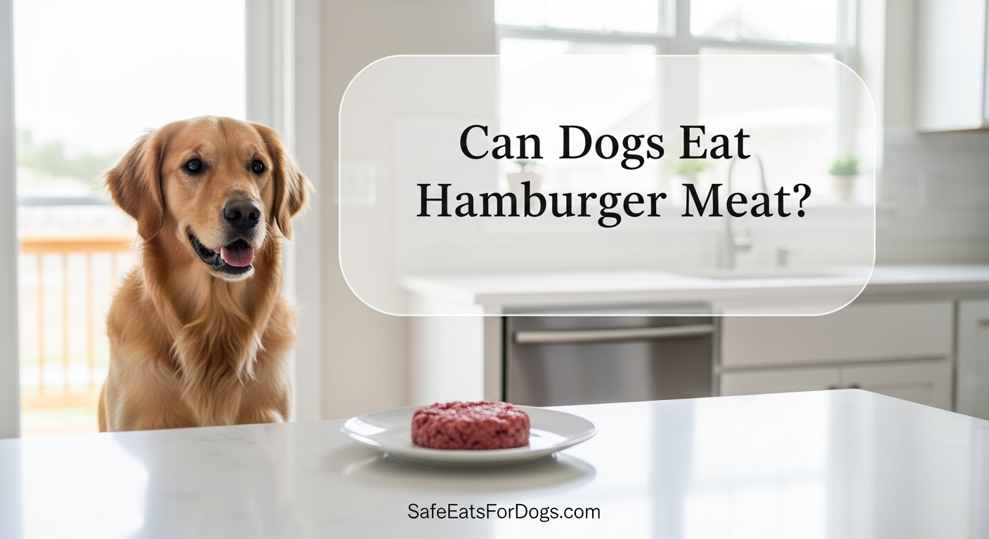 Can Dogs Eat Hamburger Meat? Safety Guide & Risks