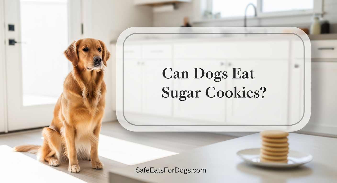 Can Dogs Eat Sugar Cookies? Safety & Toxicity Risks