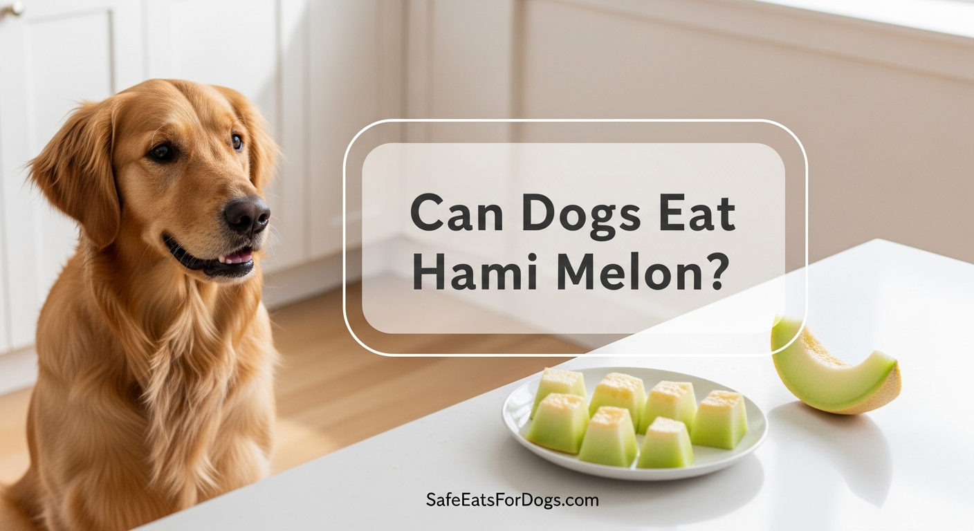 Can Dogs Eat Hami Melon? Safety, Rind Risks, & Serving